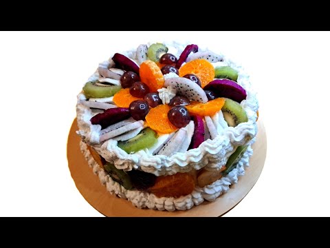 Vanilla Fresh Fruit Cake