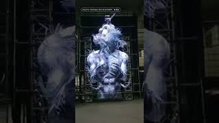 concert case for 3d hologram wall