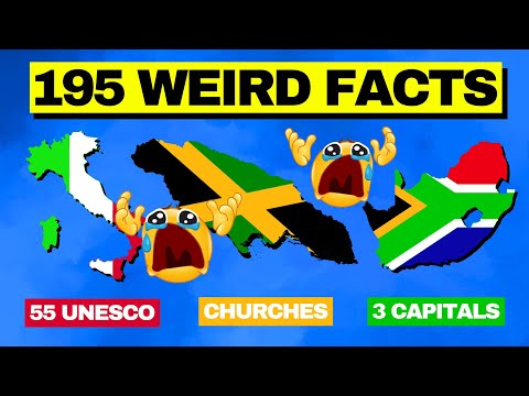 Weird Facts About Every Country in The World