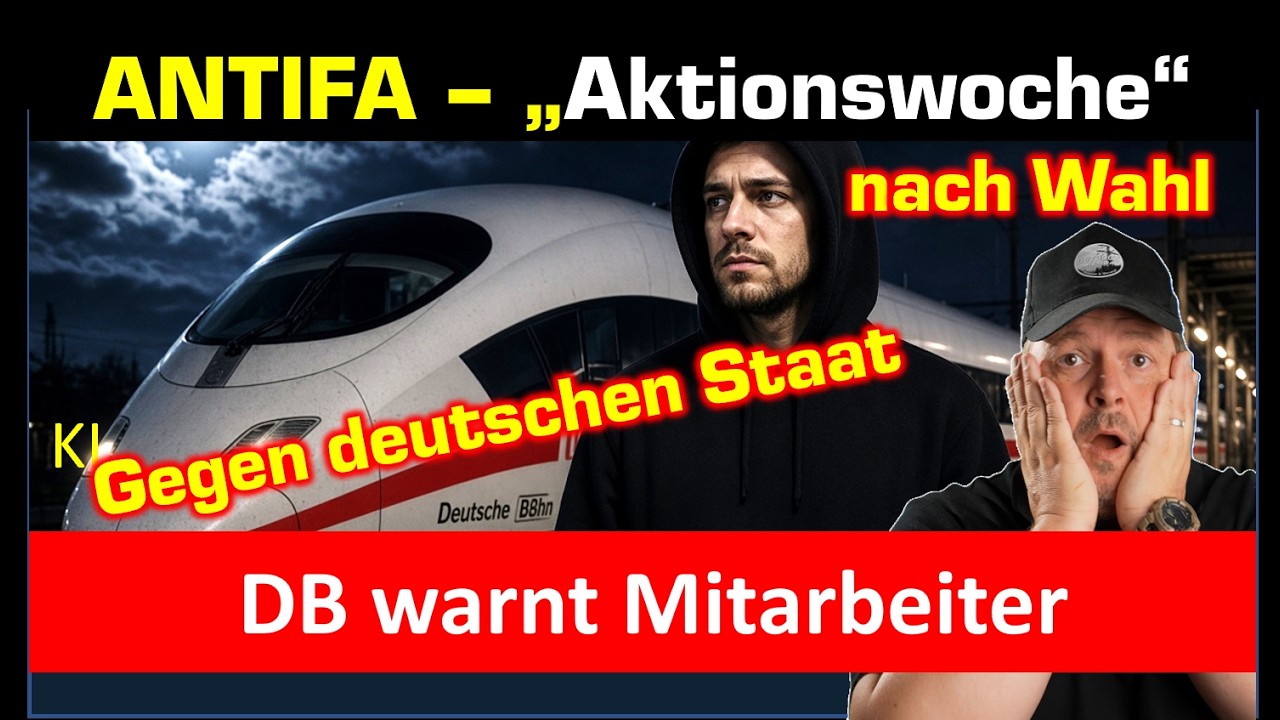 Antifa Aufruf Aktionswoche gegen Staat nach Wahl! - DB warnt Mitarbeiter