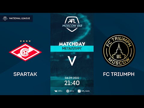 AFL22. Russia. National League. Day 10. Spartak - Triumph