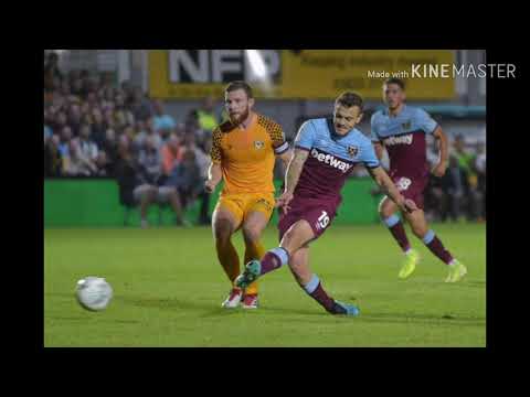 Newport County 0 - [1] West Ham - Jack Wilshere 43;