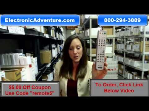 Original Sony RM-U305S A-V Receiver Remote Control (RMU305S)(147678611)Coupon $5 Off