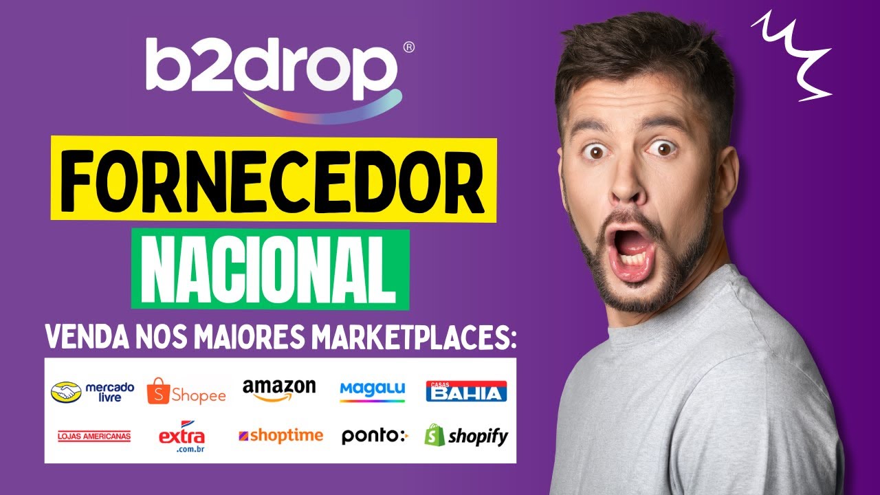 B2DRP FORNECEDOR NACIONAL + DE 500 PRODUTOS VALIDADOS - VENDA NOS MAIORES MARKETPLACES DO BRASIL