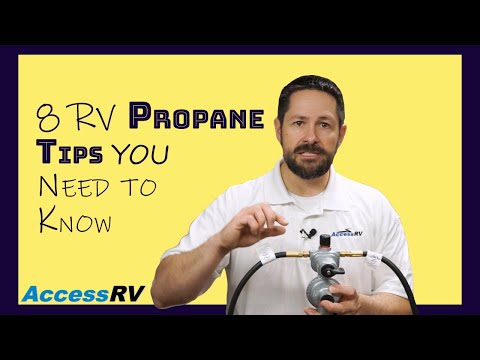 Do these 8 things for your RV propane system