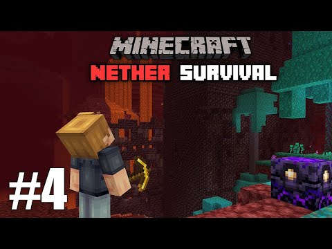 Minecraft: Nether Survival Let's Play Ep. 4 - සිංහල