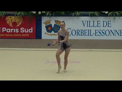 Vanina VAN PUYVELDE (BEL) clubs - 2018 Corbeil senior AA