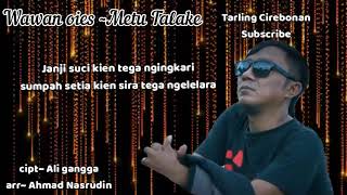 Download lagu Metu Talake~Wawan Oies Lagu Terbaru 2020 Full Lirik mp3 Download lagu Metu Talake~Wawan Oies Lagu Terbaru 2020 Full Lirik mp3