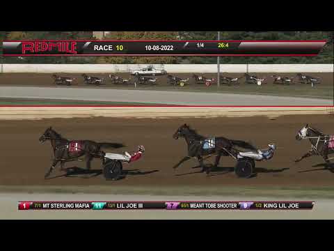Red Mile Racetrack 10/08/2022 Race 10