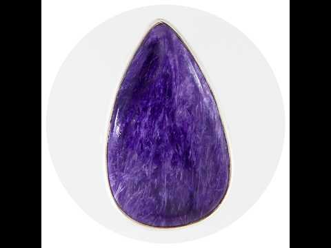 Inel Argint 925 Charoit Natural - Eleganta Violeta