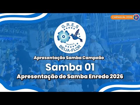 BEIJA FLOR 2026 | SAMBA 01 | FINAL DE SAMBA ENREDO