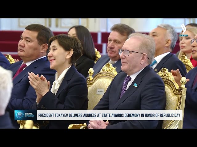 Президент мамлекеттик сыйлык тапшыруу аземинде сөз сүйлөдү