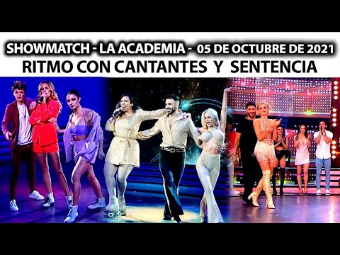 Showmatch - Program 05/10/21 - RHYTHM WITH SINGERS - Luli Salazar and Lionel Ferro - SENTENCE
