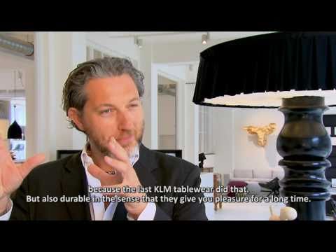 iFly TV:   New KLM World Business Class Tableware by Marcel Wanders