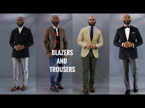 10 Best Blazer And Trouser Combinations/How To Match Blazers And Trousers