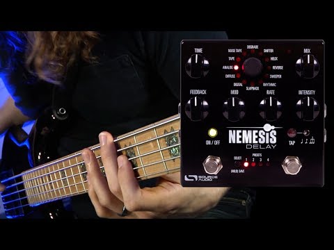 Source Audio Nemesis Delay (Bass Demo)