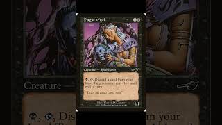 MTG Plague Witch: Why This Common Elf Spellshaper is BUSTED! #MTGShorts