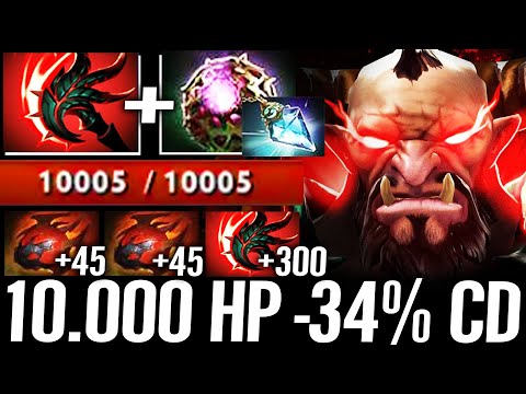 🔥 10.000 HP -34% CD Centaur NEW META — 3SEC CD EDGE Octarine + Prism 450+ STR Dota 2 Pro