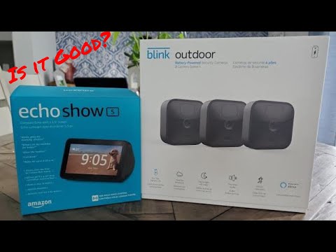 Blink Security Camera and Echo Show 5 Review ! W/ Link in Description!