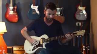 Video thumbnail for Bunting Guitars - Alice model / SIB Cuda pedal and Gibson Falcon amp by Bunting Guitars