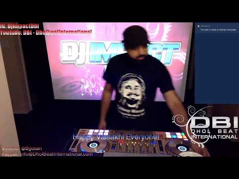 Dj Impact of DBI : Live mix on Facebook, Twitch, and Youtube