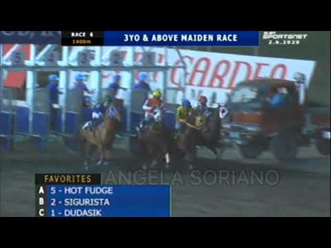 FEB. 6, 2020 - MJCI RACE 6 - HOT FUDGE