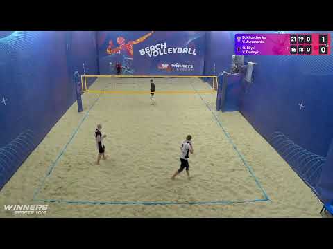 01:05 D. Kharchenko / V. Avramenko - O. Bilyk / V. Dudnyk 28.02.2023 | Winners Beach Volleyball
