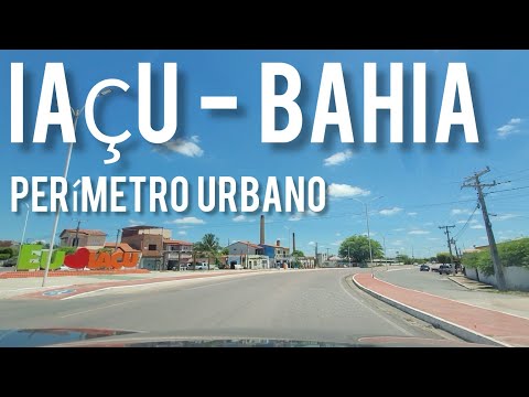 IAÇU - BAHIA - Perímetro Urbano - Rodovia BA-046 Sentido Chapada Diamantina