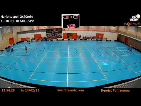 Harjoituspeli FBC Remix - SPV, B-pojat