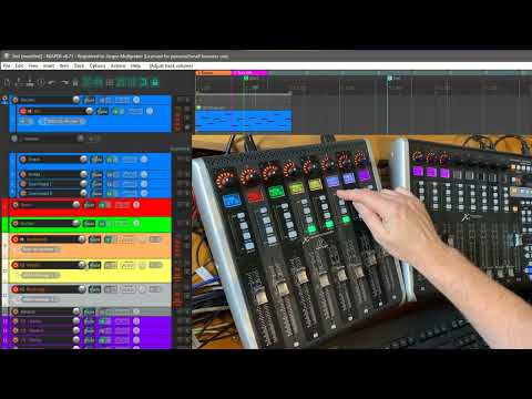 DrivenByMoss 18.4 - Many goodies for Reaper (demoed with X-Touch / MCU but applies to all devices!)