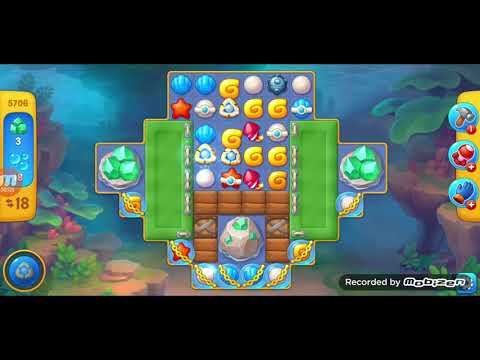 fishdom gameplay/ level 5706  / It is like the ads? / thank you /