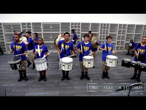 MIlby - S.O.T - DrumLine   Band Camp -  Performance -  2017