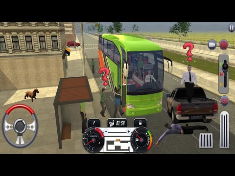 Ultimate Bus Driving Coach Simulator [2020] - Rio & Madrid - Android Gameplay