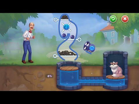 Homescapes Level 1698 - 15 Moves - No Boosters