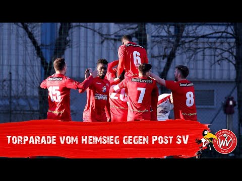Torparade vom 5-0 Heimsieg gegen Post SV ⚽