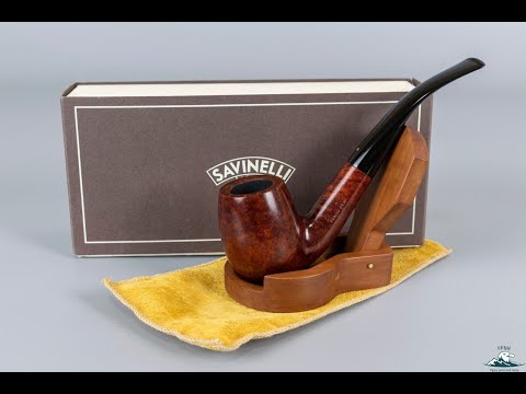 Handmade Savinelli Punto Oro Smooth Bent (602)