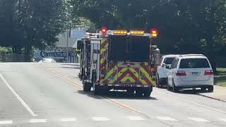 New Britain Engine 2 responding to an MVA 9/26/2025