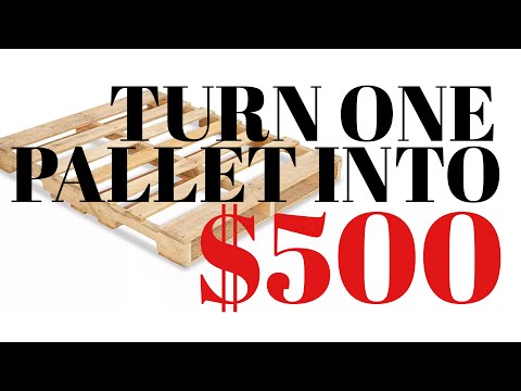 Easy DIY Pallet Project to Make Money Woodworking