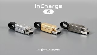 InCharge Cable Bundle (6 + 6 Max/Grey)