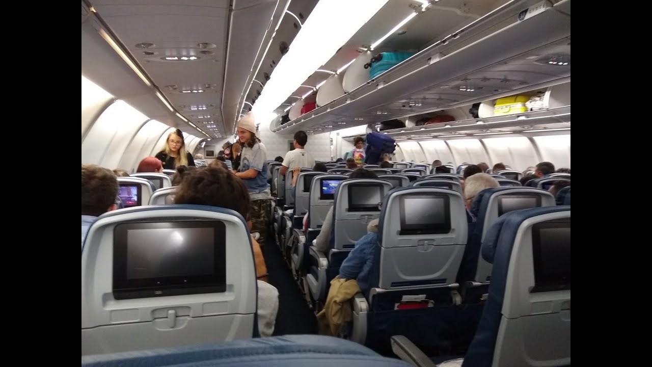 Voando de São Paulo para Nova Iorque no avião da Delta - Março 2019