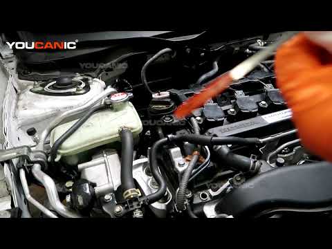 2016-2021 Honda Civic – Check and Add Engine Oil