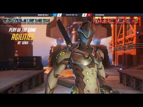 Best Genji Player 'AGILITIES' The Genji Prodigy   Overwatch Montage