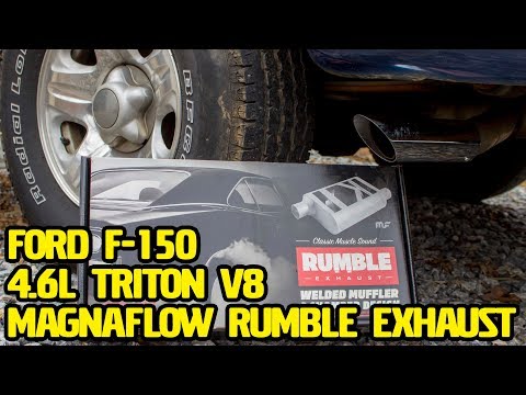 Ford F150, 4.6L Triton V8, Magnaflow Rumble Exhaust