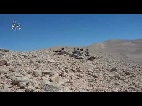 اشتباكات بين عناصر تنظيم الدولة الإسلامية و الجيش الحر في القلمون الشرقي