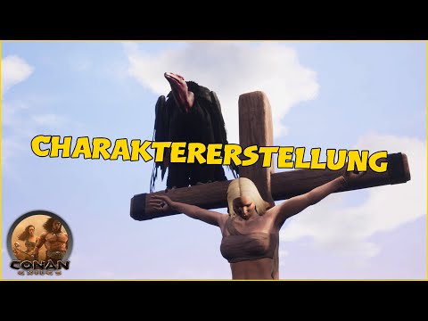 Conan Exiles #00 Charaktererstellung (Multiplayer/Gameplay Deutsch)