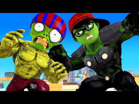 Team Super Hero Captain,Ironman,Spiderman Protect City Vs Team Giant zombie - Scary Teacher 3D hero