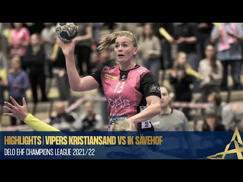 HIGHLIGHTS | Vipers Kristiansand vs IK Sävehof | Round 2 | DELO EHF Champions League 2021/22