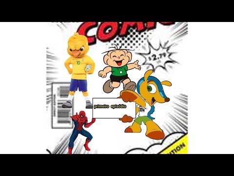 canarinho pistola e fuleco vs cebolinha  e homem-aranha