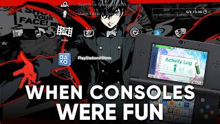 Console Menus Have Lost Their Magic