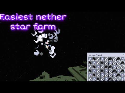 Easiest nether star farm in Minecraft (bedrock/ps/xbox/switch)